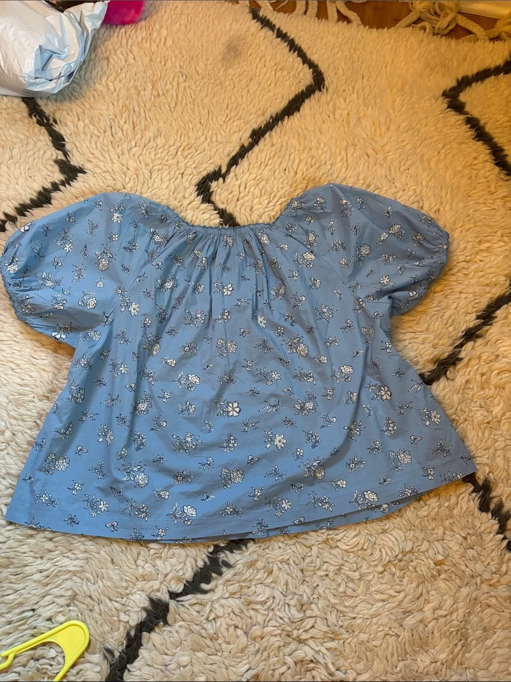 DÔEN Tennessee Top in Sky Bouton De Rose